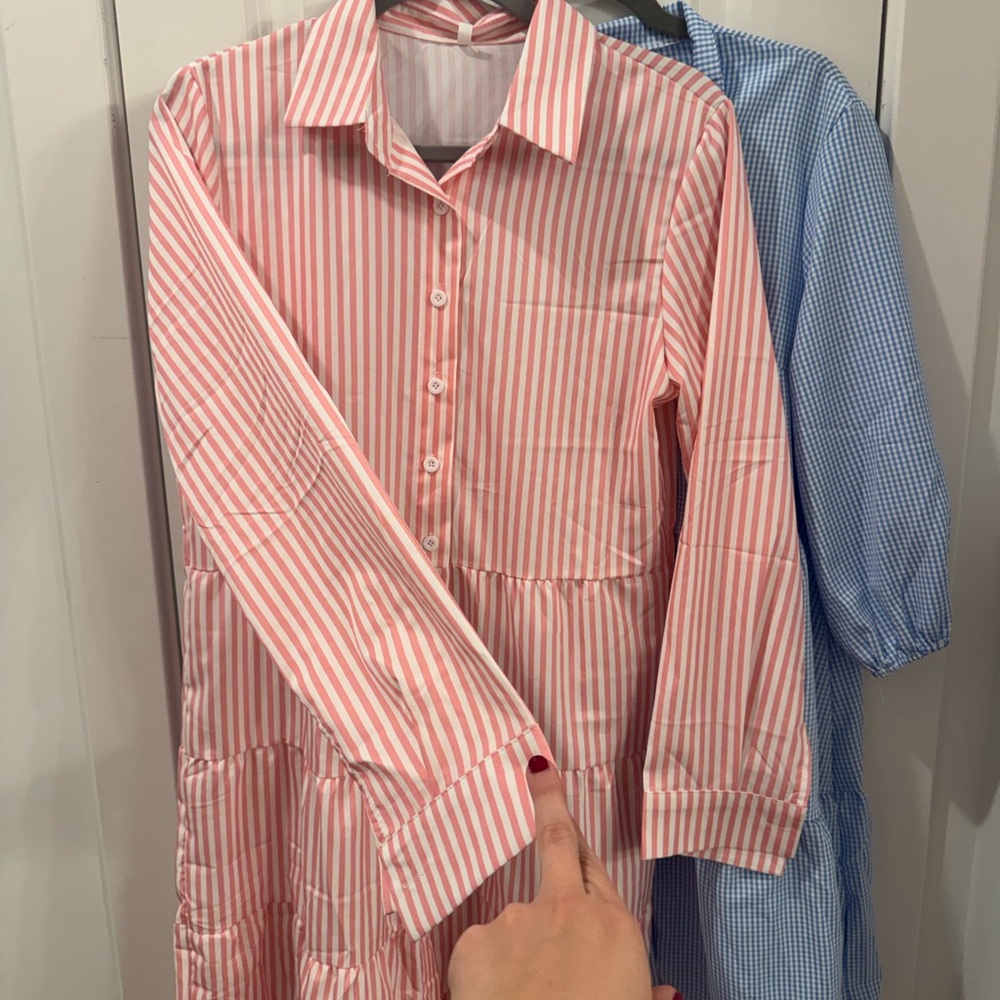 2 Button-Up Dress - Picture 2 of 7